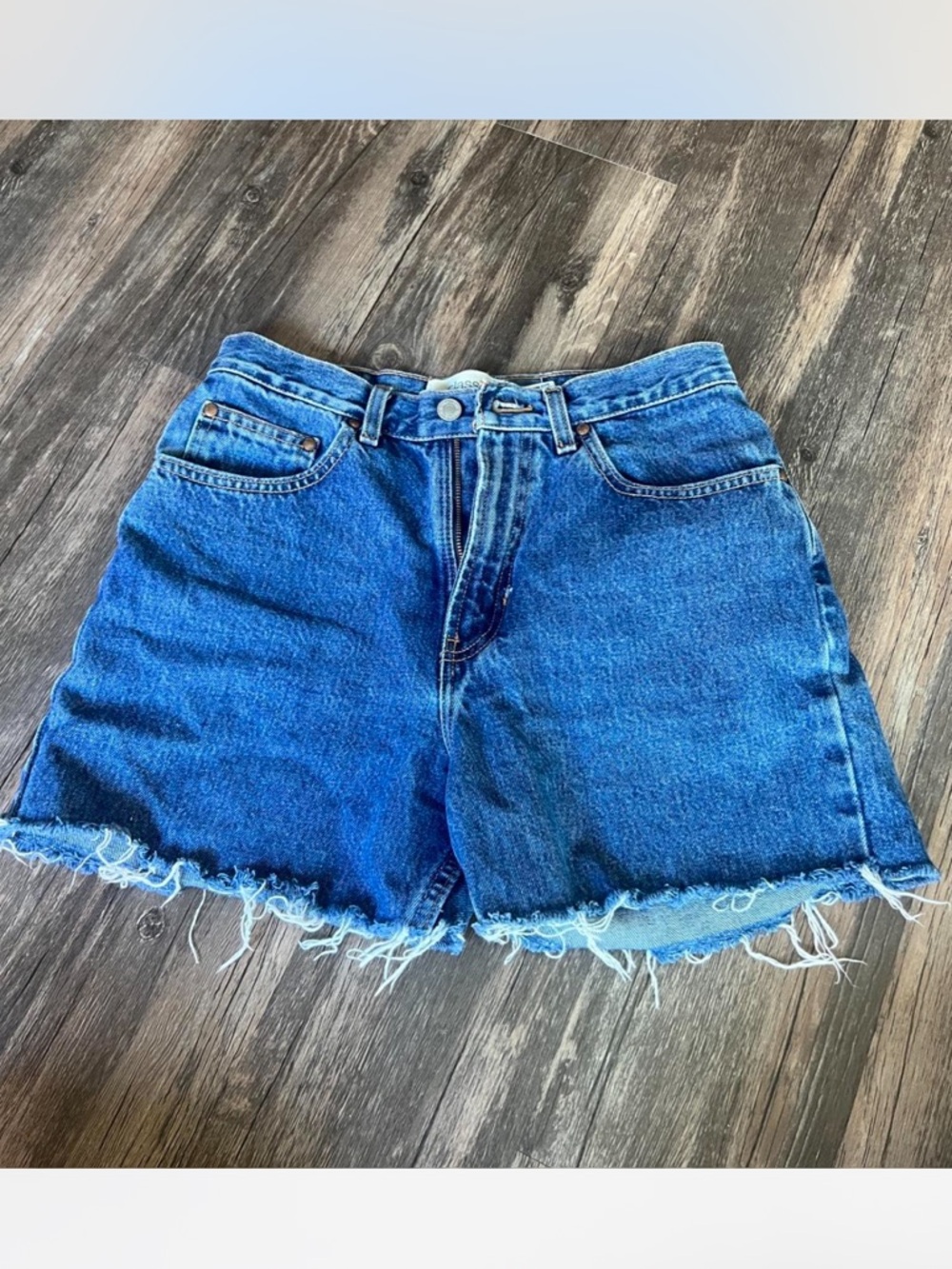 Classic Blue Denim Women's Shorts - GAP